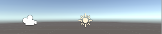 Unity相機和燈的內(nèi)置圖標(biāo)